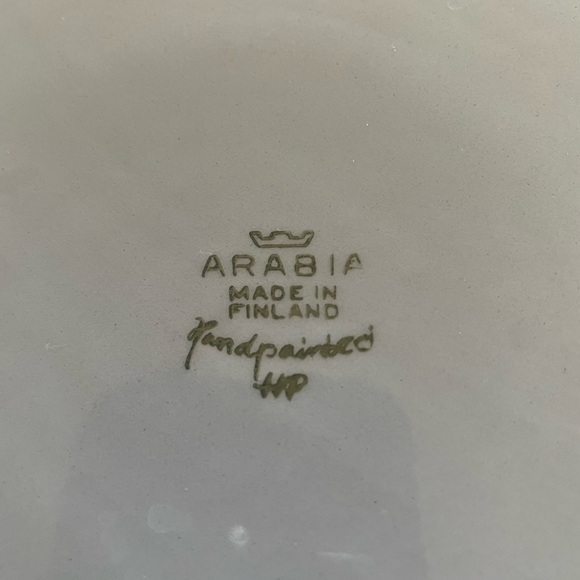 Green Thistle Round Platter - Picture 9 of 10